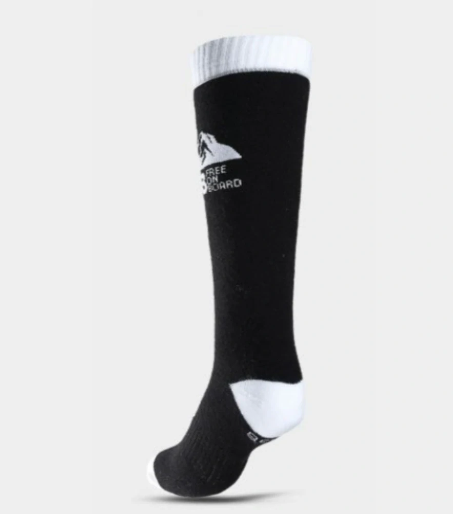 4F Dámské lyžařské ponožky 4FWAW24UFSOF151 2 Pack Black