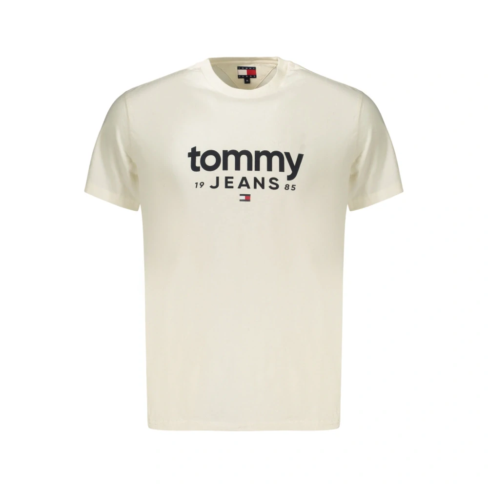 Tommy Jeans DM0DM23376 Pánské tričko bílé