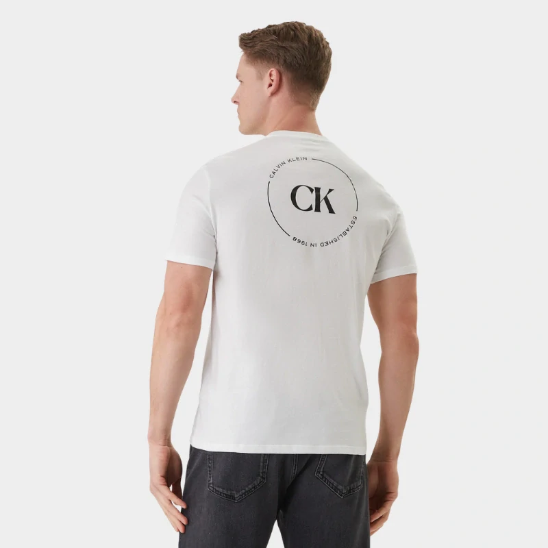 Calvin Klein LV04RF801G pánské tričko bílé