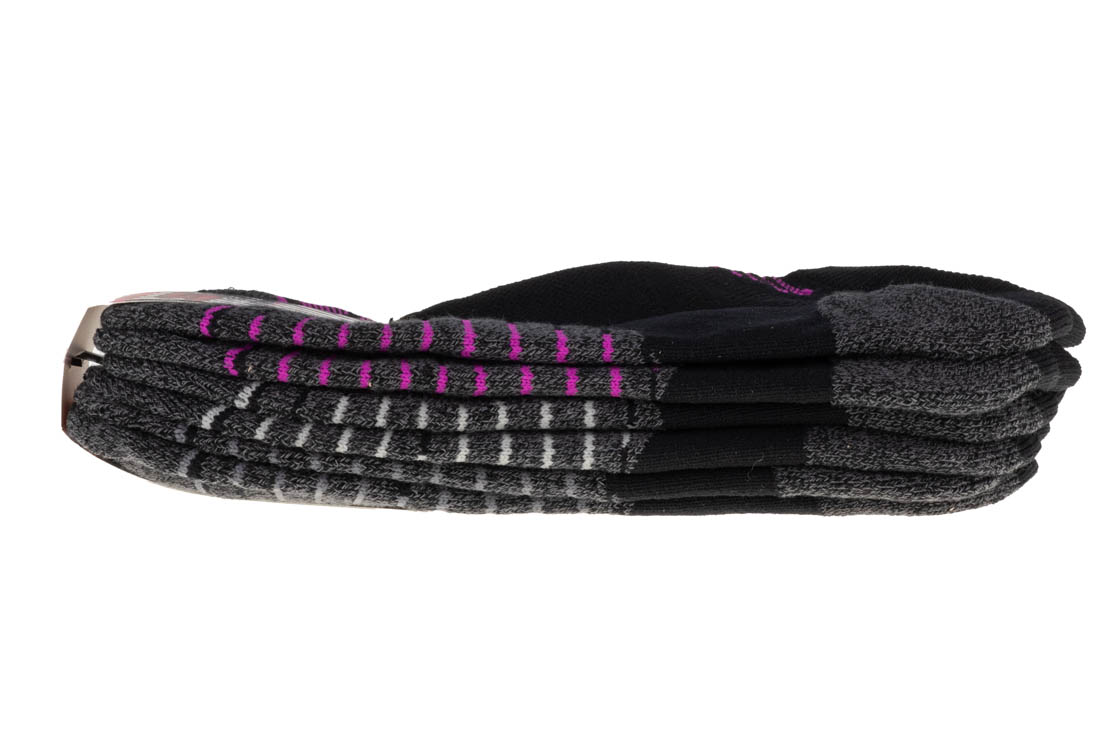 Skechers 3pk Womens Lowcut Socks S113864-BLK 36/40
