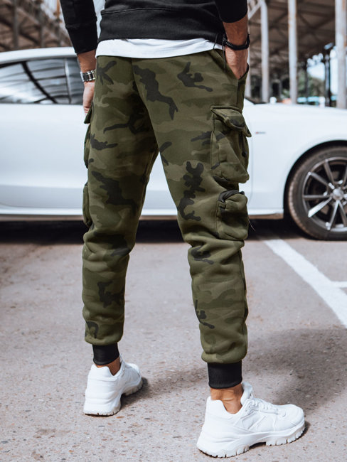 Red Fireball UX4017 joggery Camo zelené 2XL