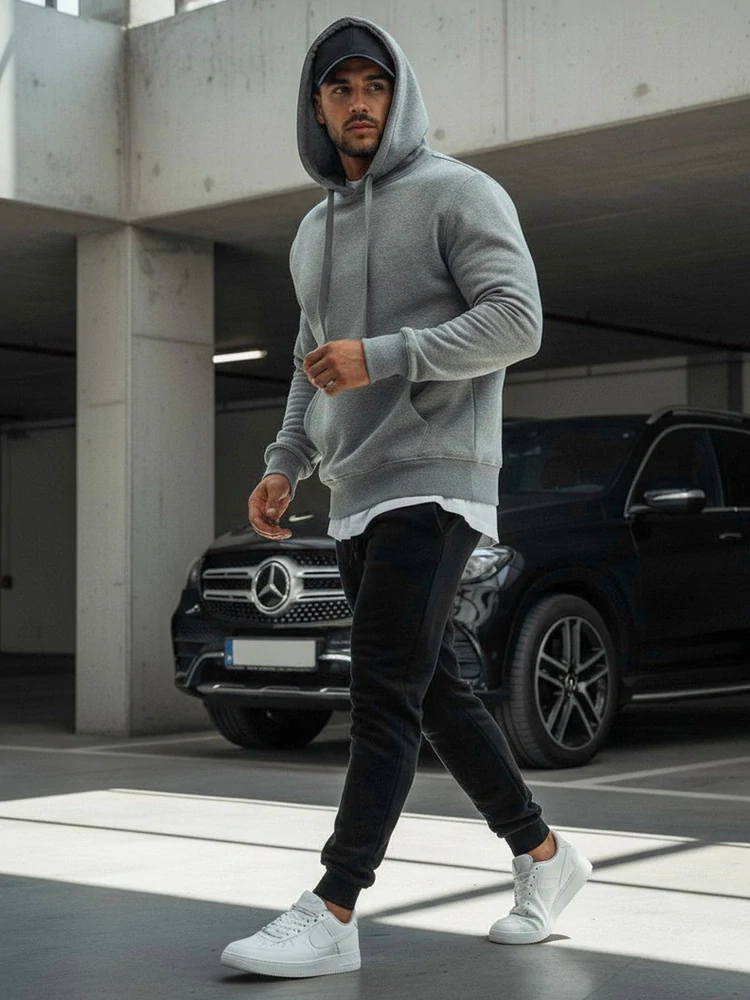 J.Style UX2395 pánské tepláky černé