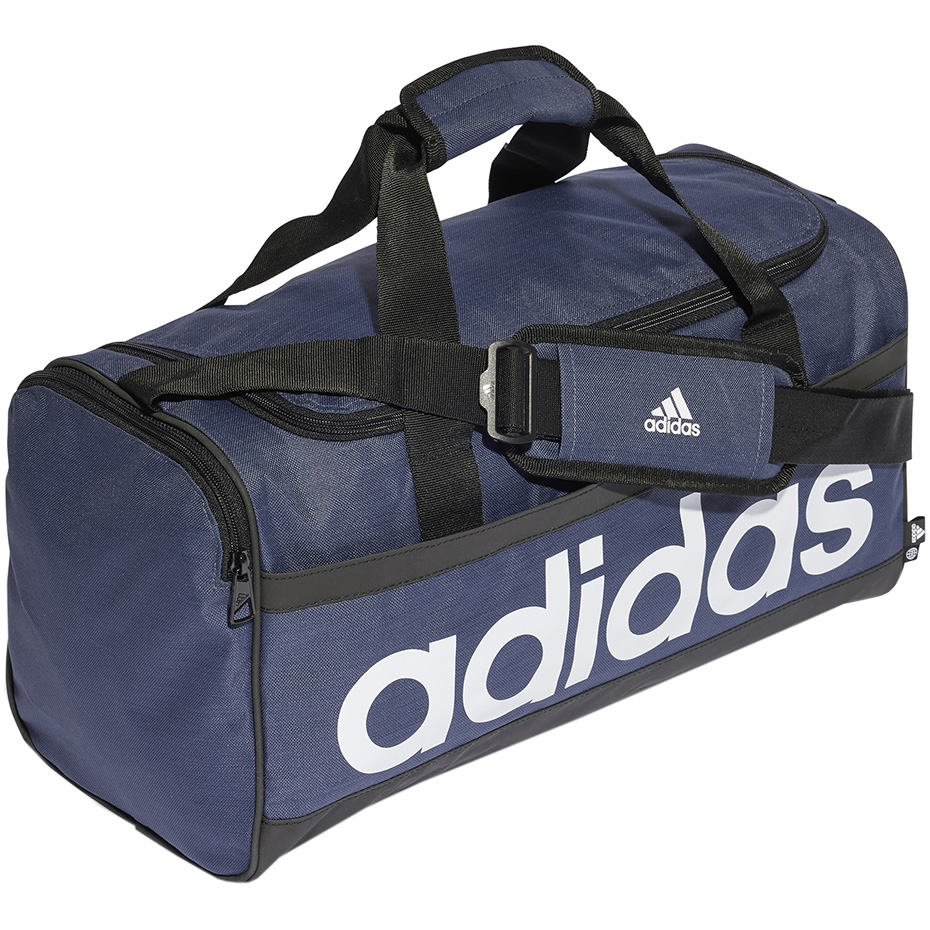 Adidas Essentials Linear Duffel Medium HR5349 Bag Navy 39l
