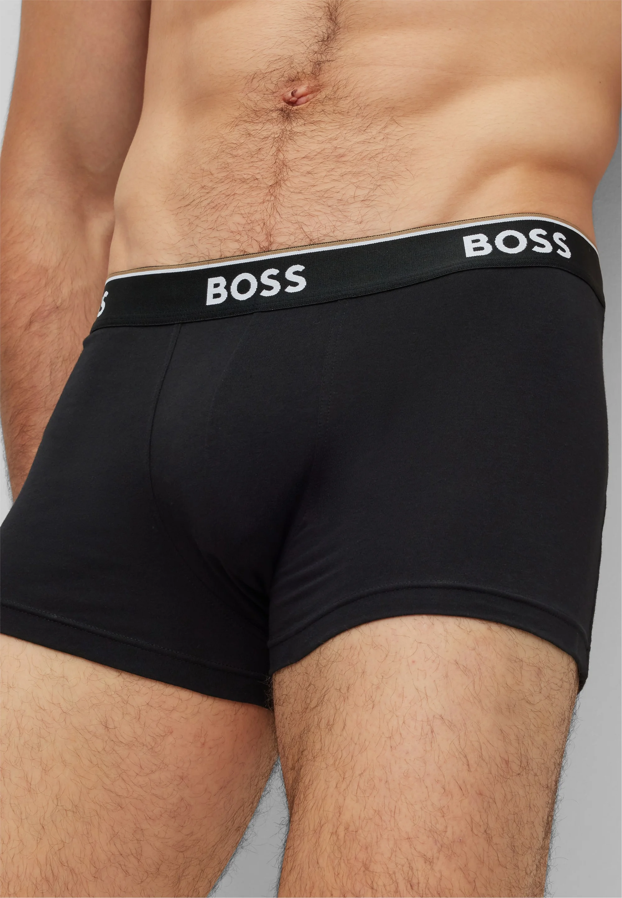 Hugo Boss 50475274 Trunk Boxer 3 PACK černé