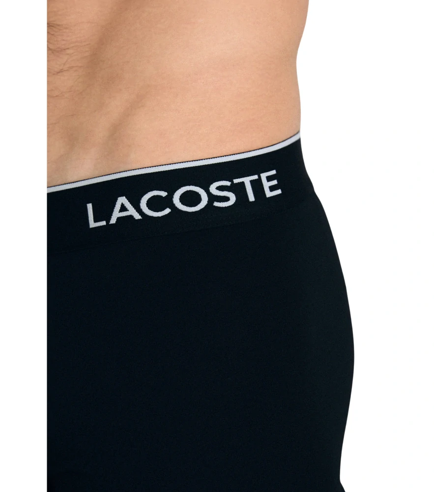 Lacoste 5H1300 Boxer 3 PACK černé