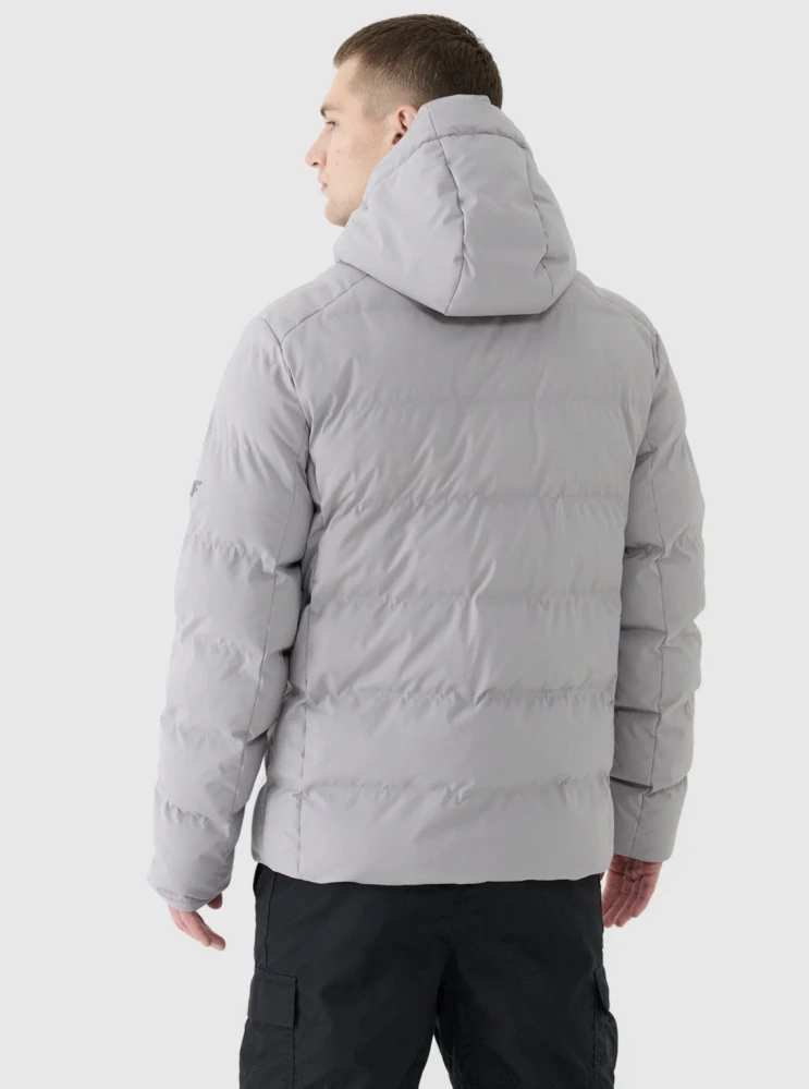 4F Pánská péřová bunda M 512 s membránou 10000 Grey