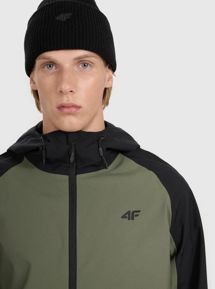 4F Pánská přechodová bunda M 579 s membránou 5000 Khaki