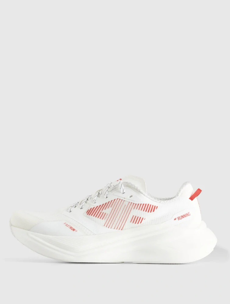 4F U200 Nízké běžecké boty Flow Run 1.0 White