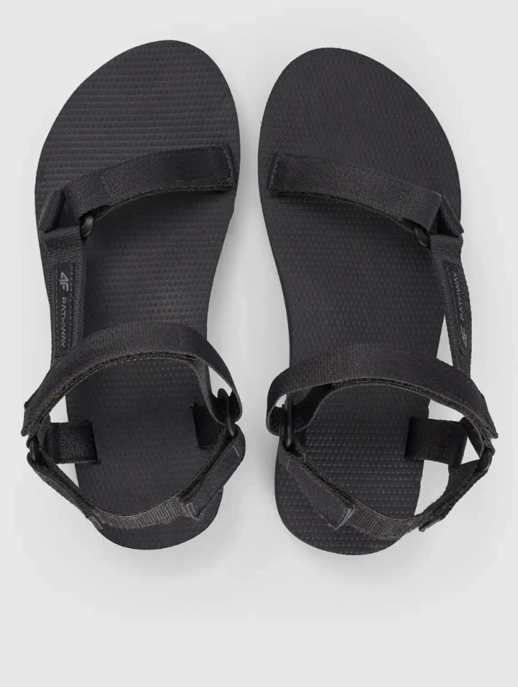 4F F054 Dámské sendvičové sandály Dark Grey