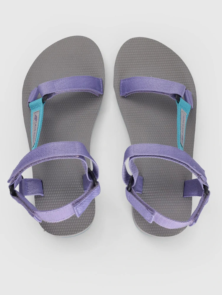 4F F054 Dámské sendvičové sandály Purple