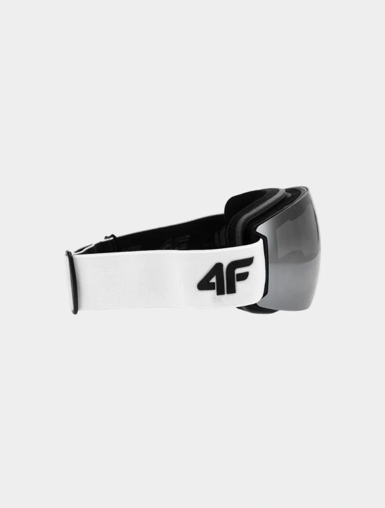 4F Lyžařské zrcadlové brýle 4FWAW24AGOGU055 unisex bílé