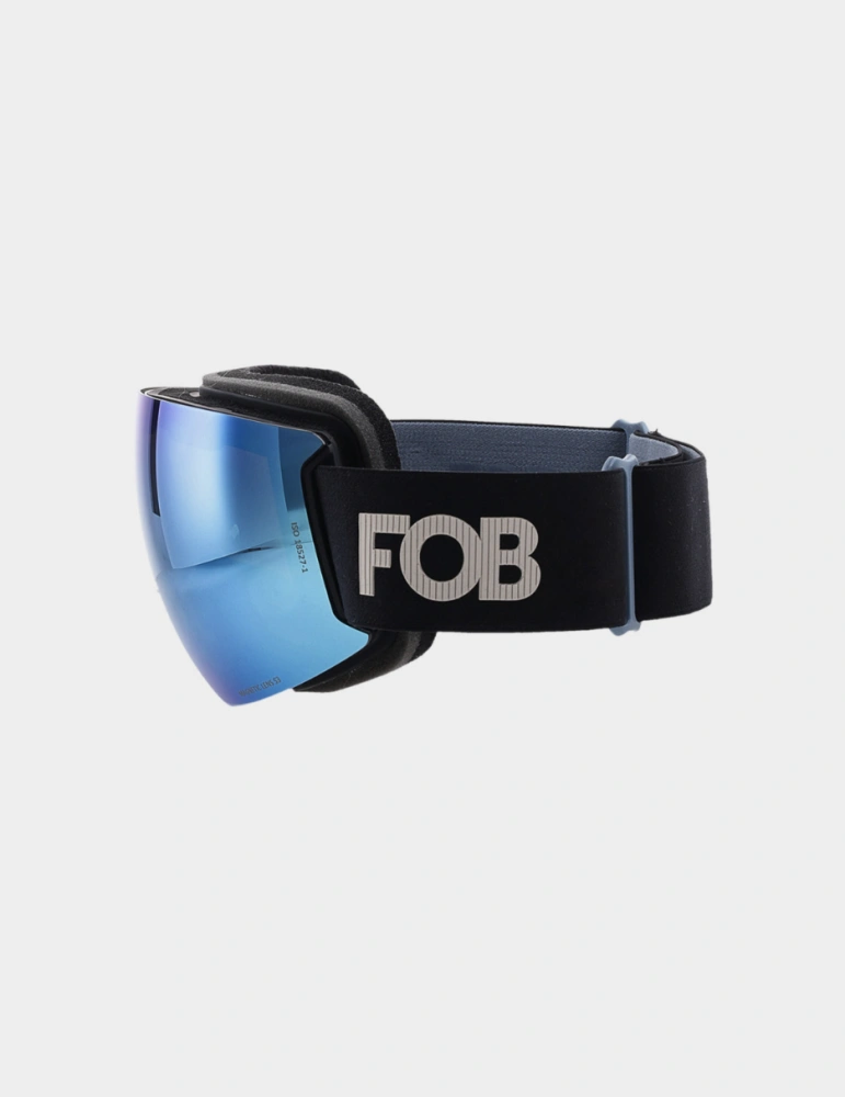 4F Snowboardové brýle s vícebarevným potahem 4FWAW24AGOGU047 21S černé