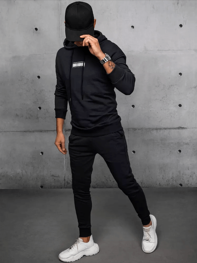 J.Style AX0685 tepláková souprava černá