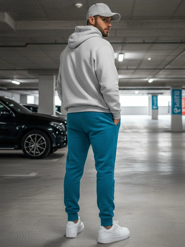 J.Style UX3428 pánské tepláky modré