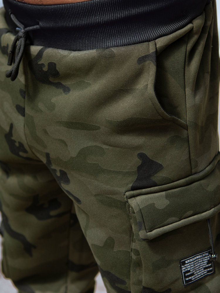 Red Fireball UX4017 joggery Camo zelené 2XL
