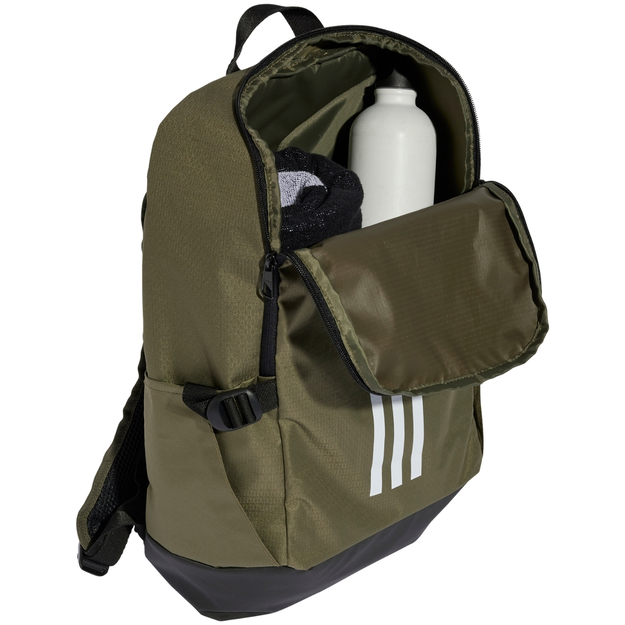 Adidas Essentials 3-Stripes TR BP IZ1909 Backpack olivový 23,25l