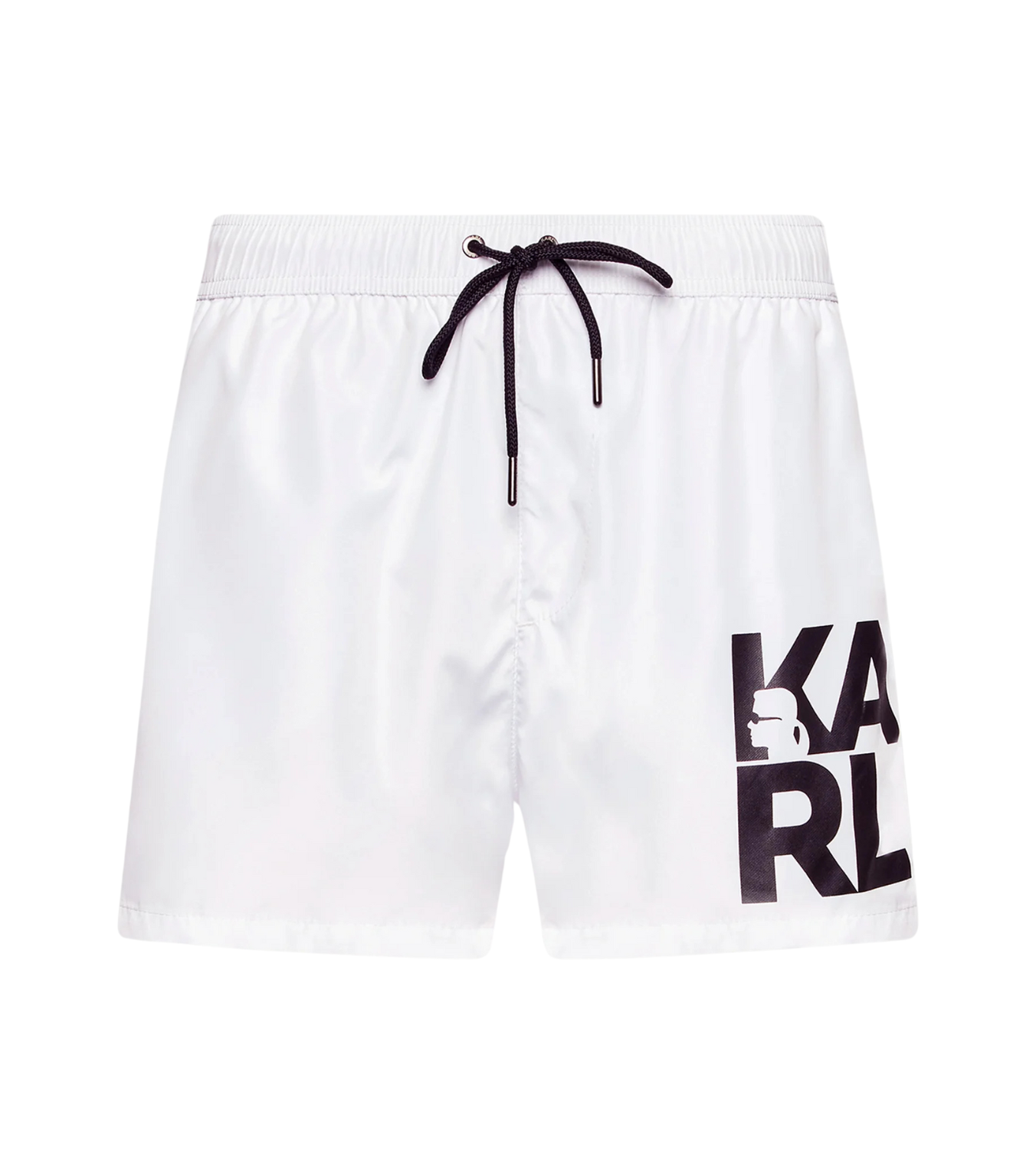 Karl Lagerfeld KL21MBS02 pánské šortky bílé