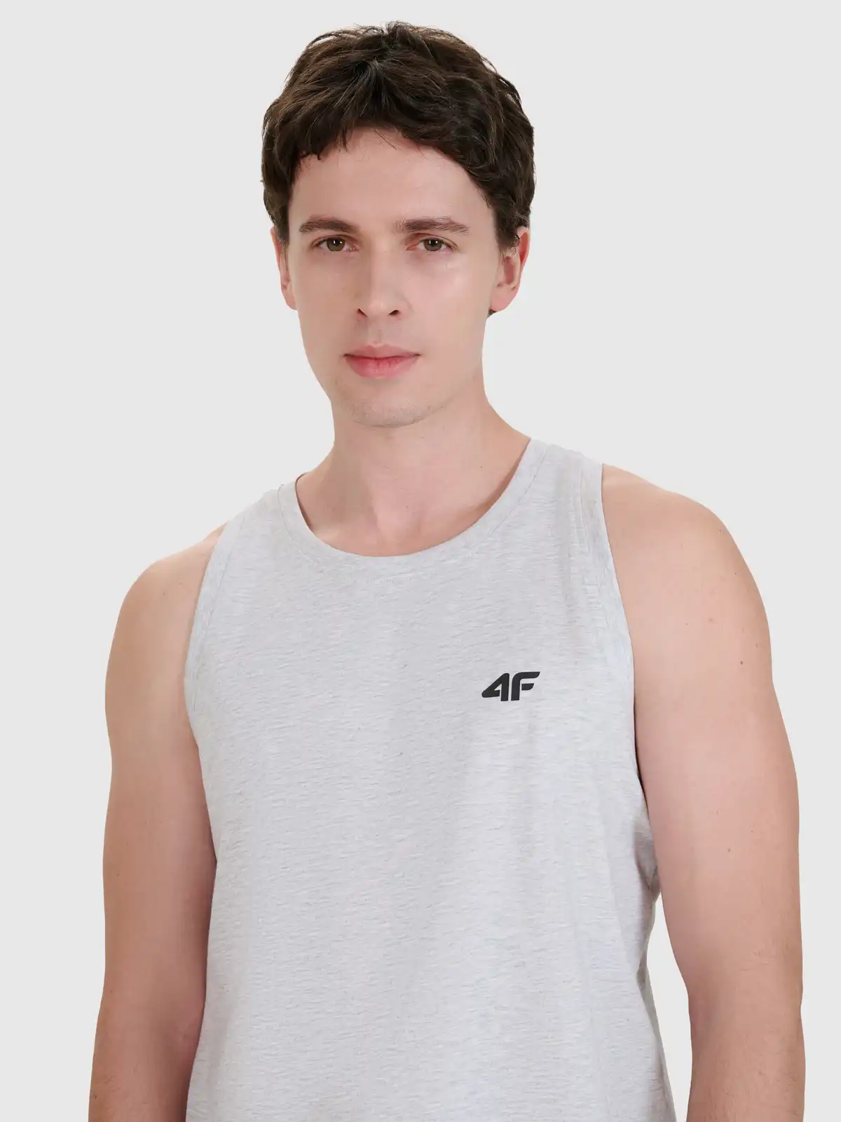 4F pánské tílko 4FWMM00TSLEM126 šedé