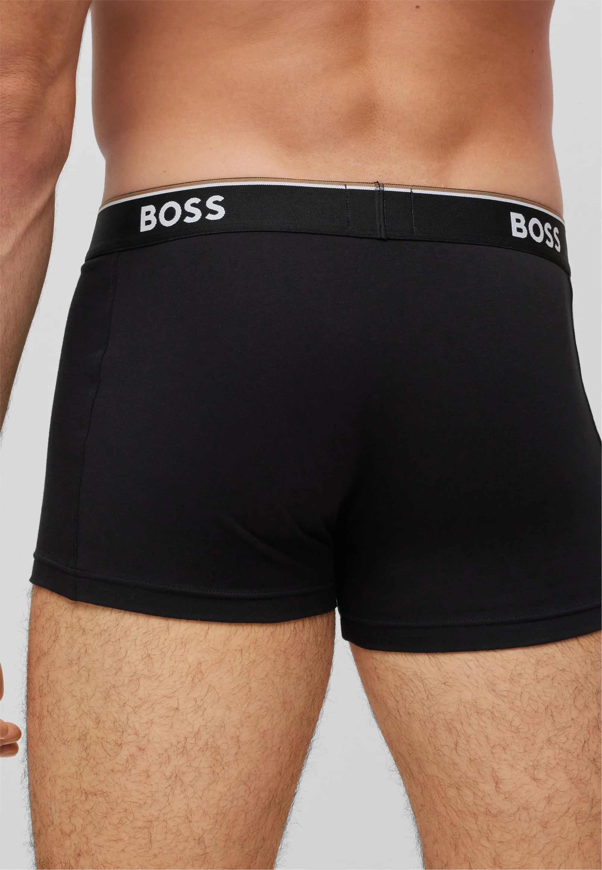 Hugo Boss 50475274 Trunk Boxer 3 PACK černé