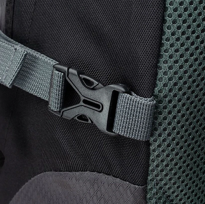 Hi-Tec Murray Storm Front/Nine Iron 3 Backpack Black 26l