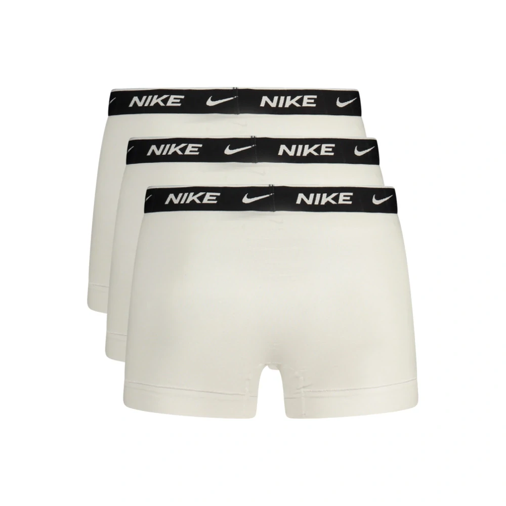 Nike 0000KE1008 Boxer 3 PACK bílé