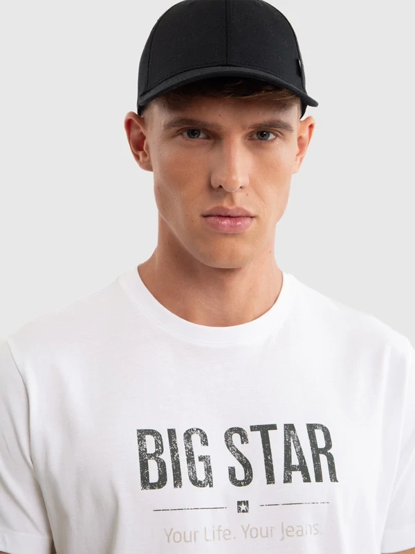 Big Star BRUNO 101 Pánské tričko White