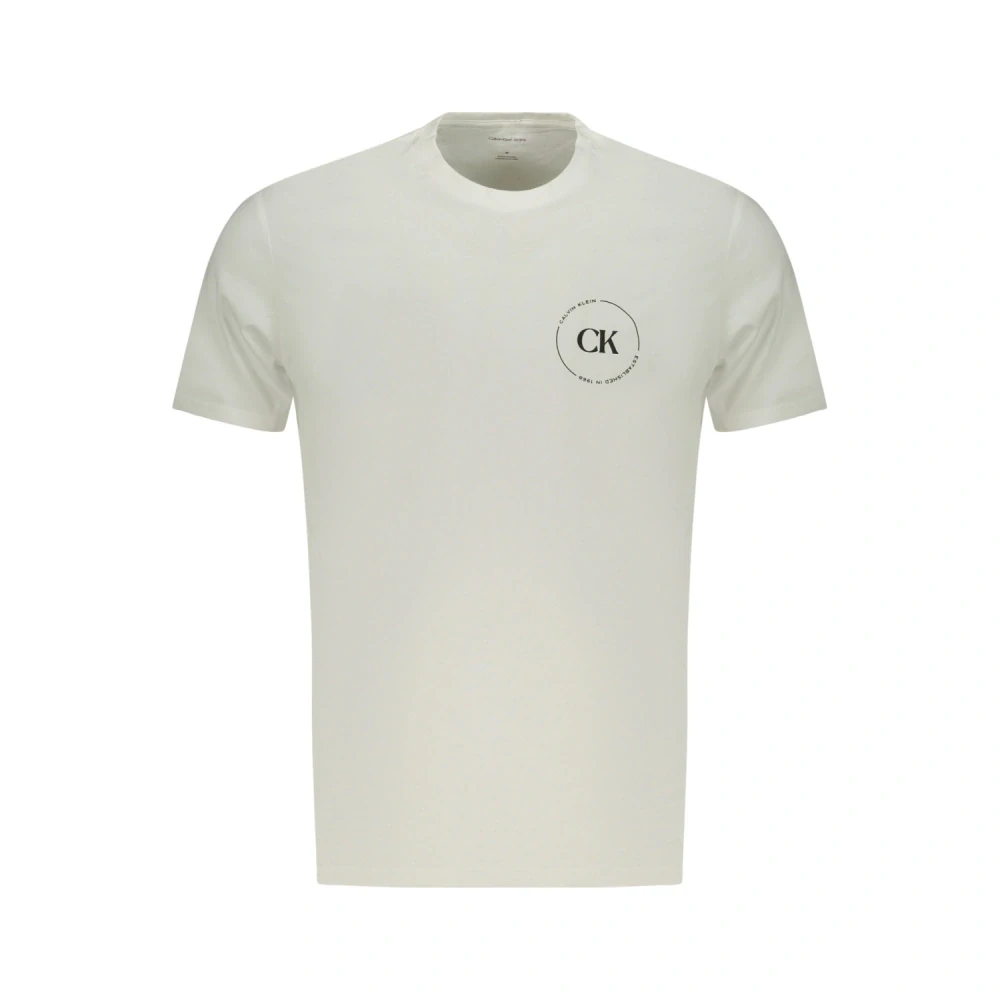 Calvin Klein LV04RF801G pánské tričko bílé