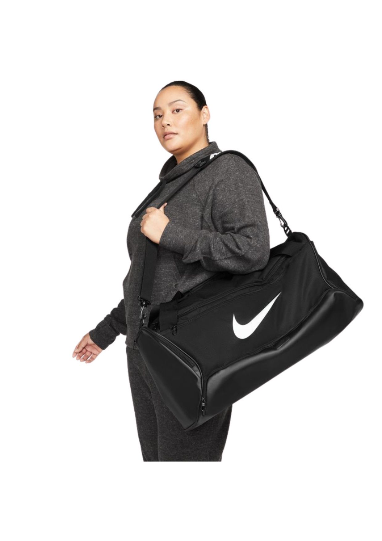 Nike Brasilia 9.5 Training Duffel M DH7710 010 černá 60l