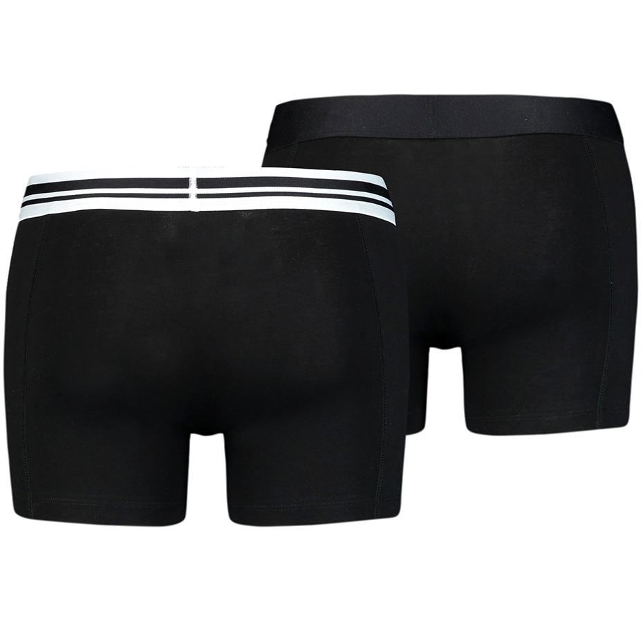 Puma Placed Logo 906519 03 Boxer 2 Pack černé