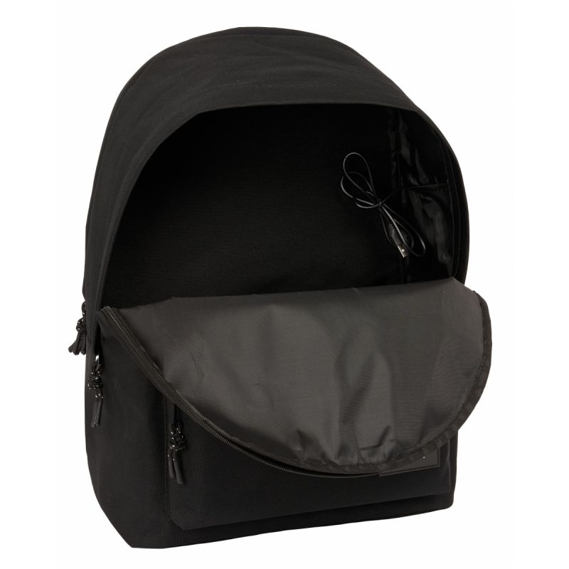 Safta FC Barcelona Sports with Laptop Backpack černý 25l