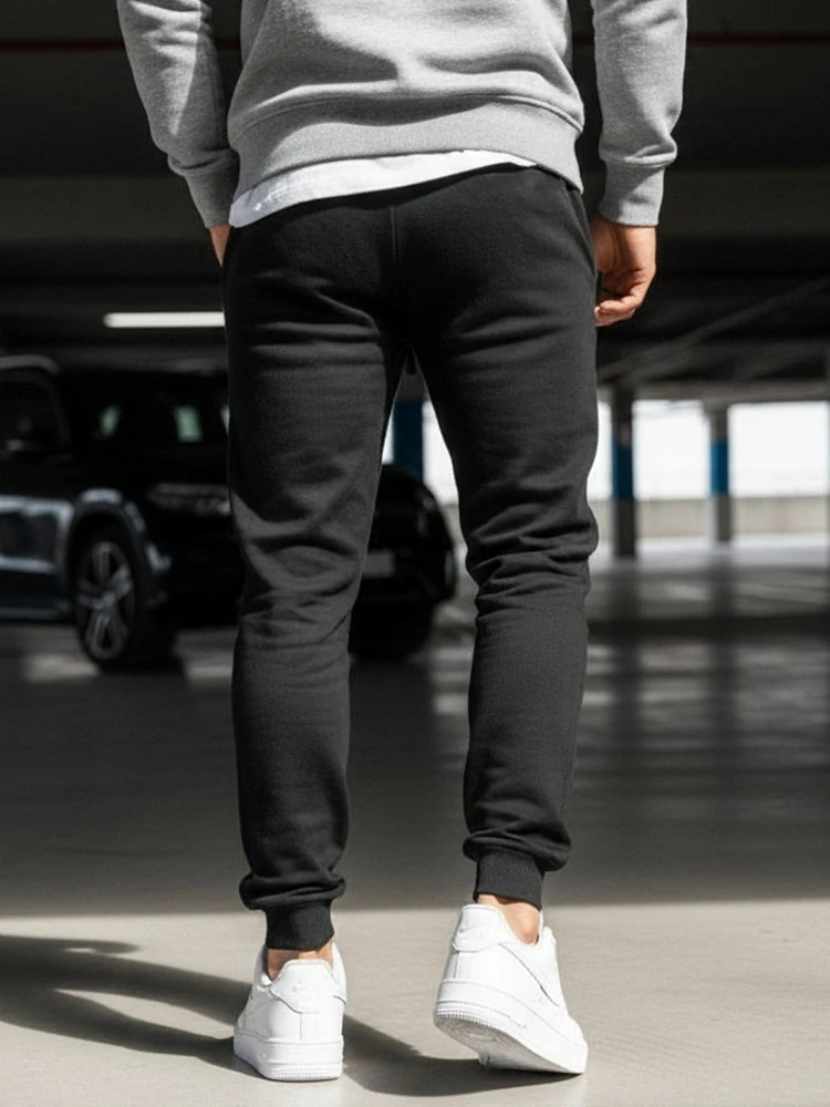 J.Style UX2395 pánské tepláky černé