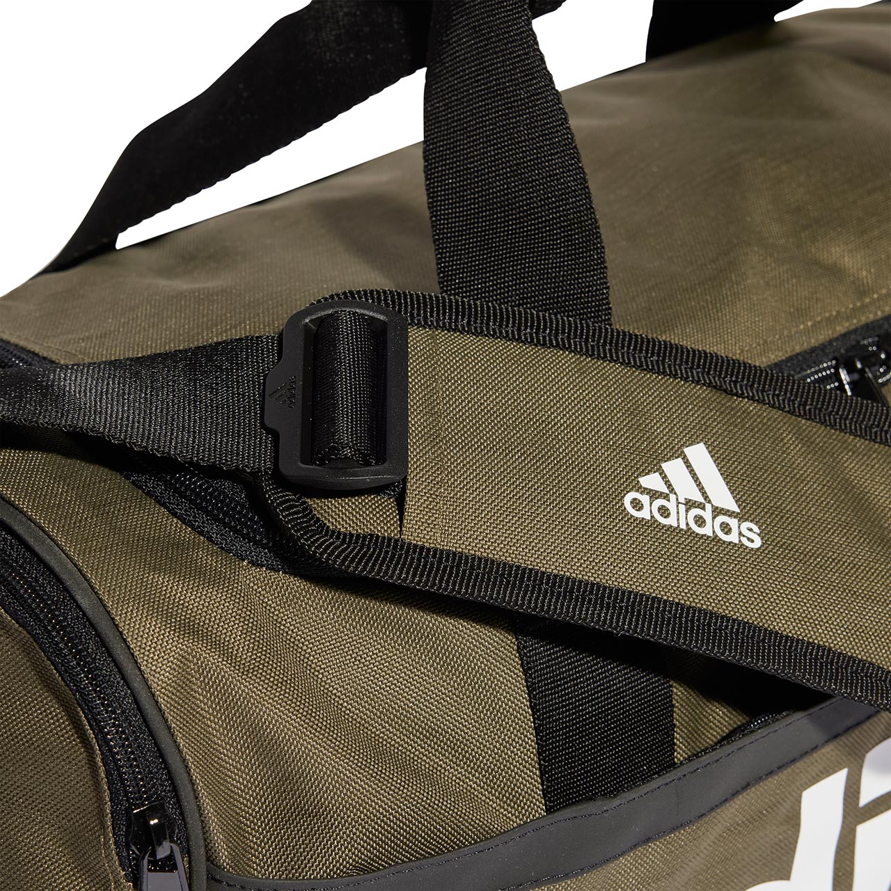 Adidas Essentials Linear Duffel Medium HR5350 Bag Green 39l