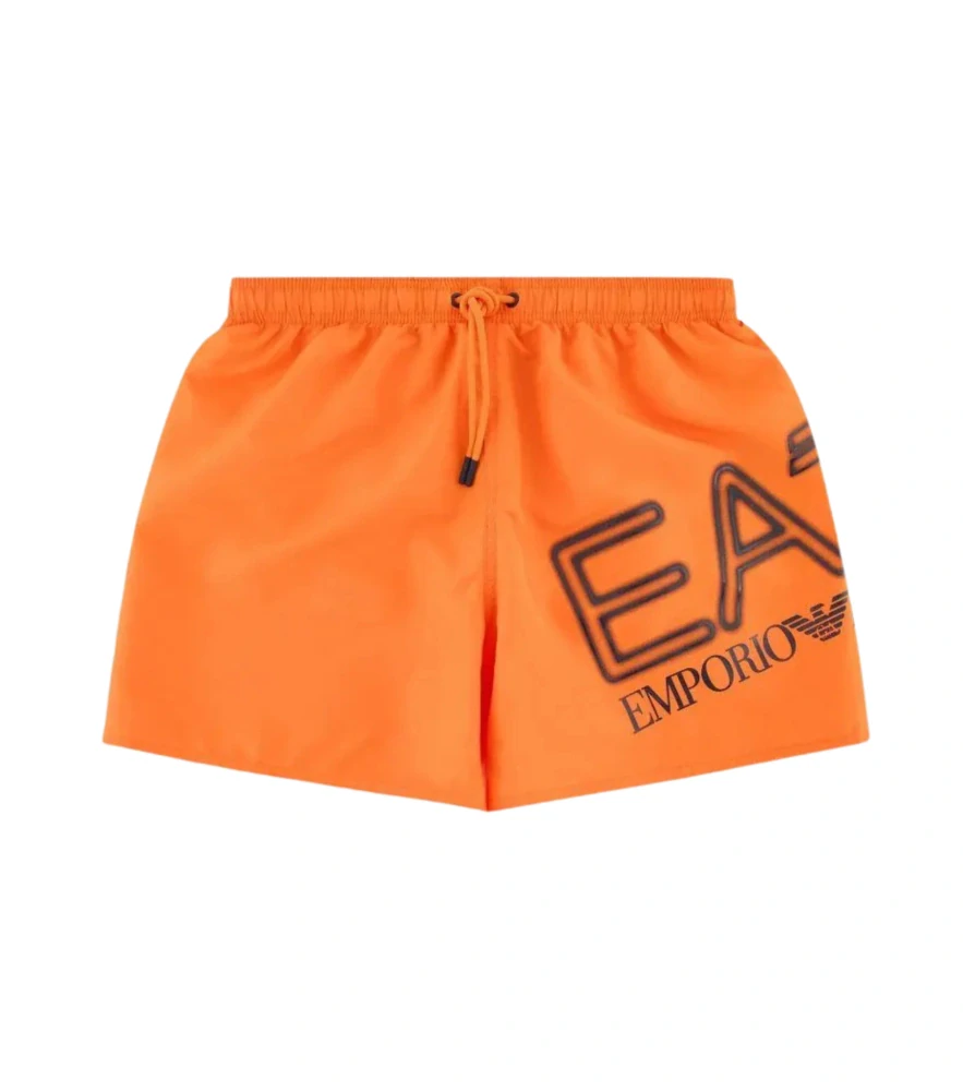 Emporio Armani 902000-4R736 pánské šortky oranžové