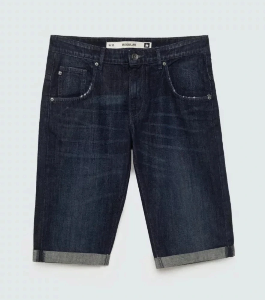 Big Star Conner 510 Men's jeans shorts Navy Blue