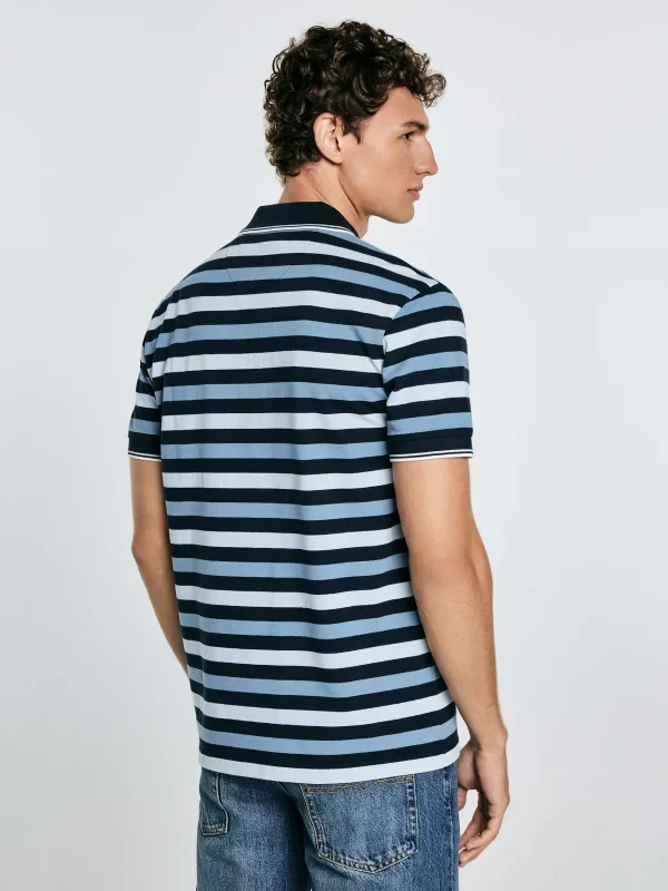 Big Star SEULIR 401 Pánské Polo tričko Blue