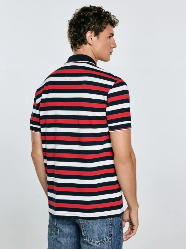 Big Star SEULIR 603 Pánské Polo tričko Red