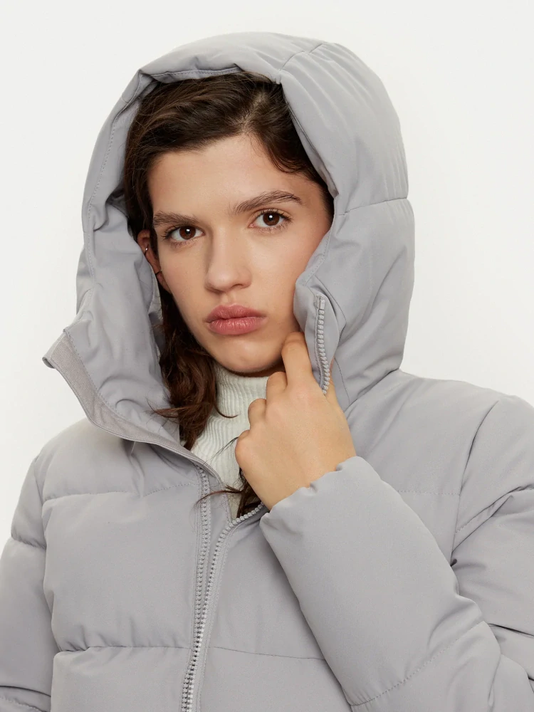4F Dámská péřová bunda F 573 s membránou 5000 Grey