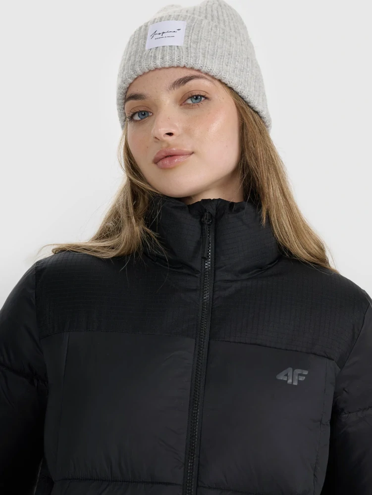 4F Dámská péřová bunda F 469 Black XXL