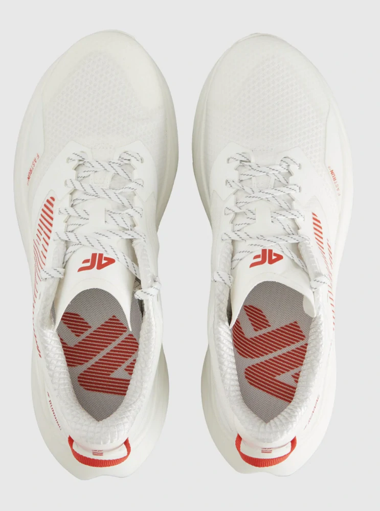 4F U200 Nízké běžecké boty Flow Run 1.0 White