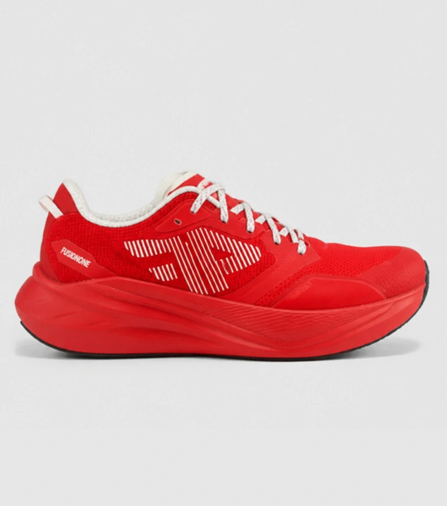 4F U200 Nízké běžecké boty Flow Run 1.0 Red