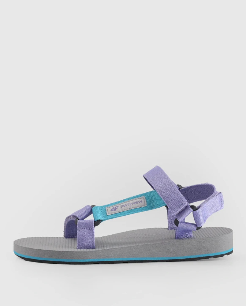 4F F054 Dámské sendvičové sandály Purple