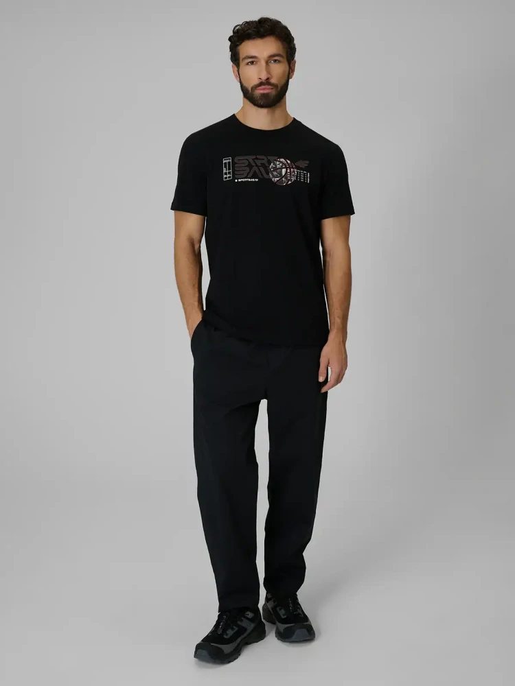4F pánské tričko 4FWSS26TTSHM3331 Black