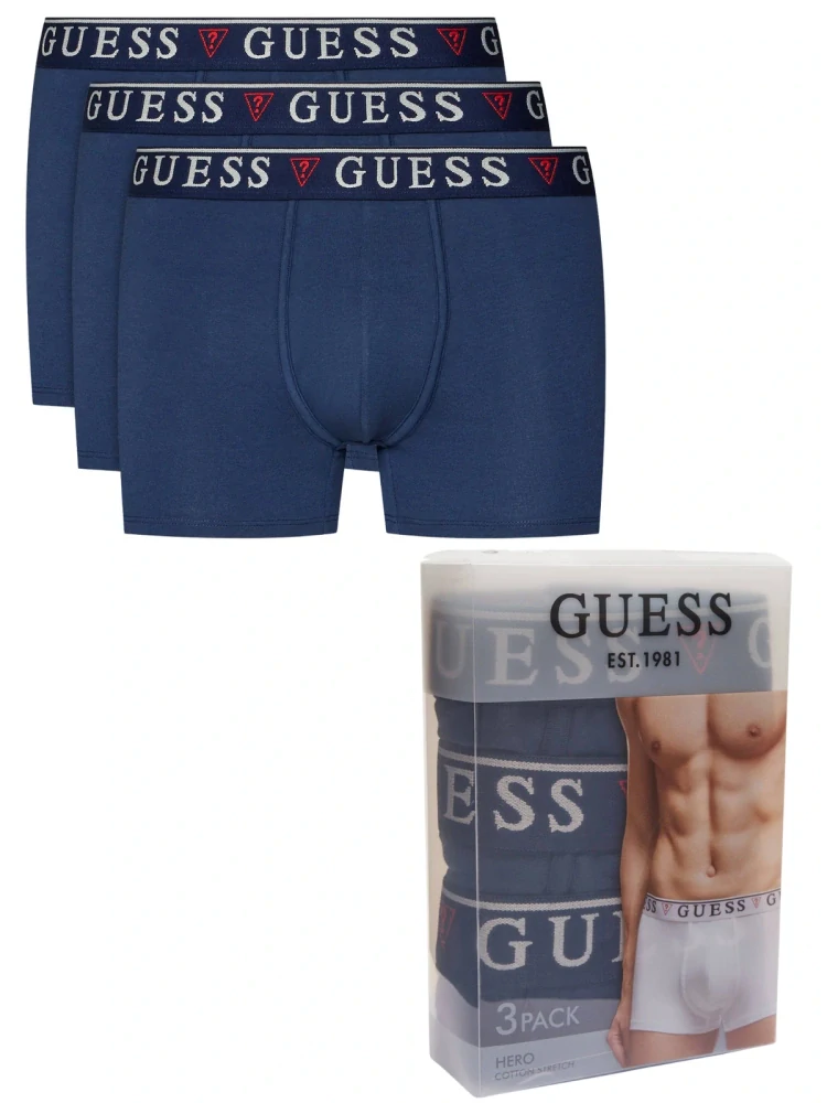Guess Jeans U97G01 KCD31 D780 Boxer 3 Pack modré