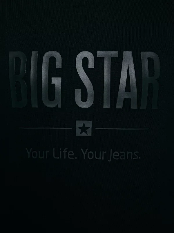 Big Star ECODORT 906 Pánská mikina černá