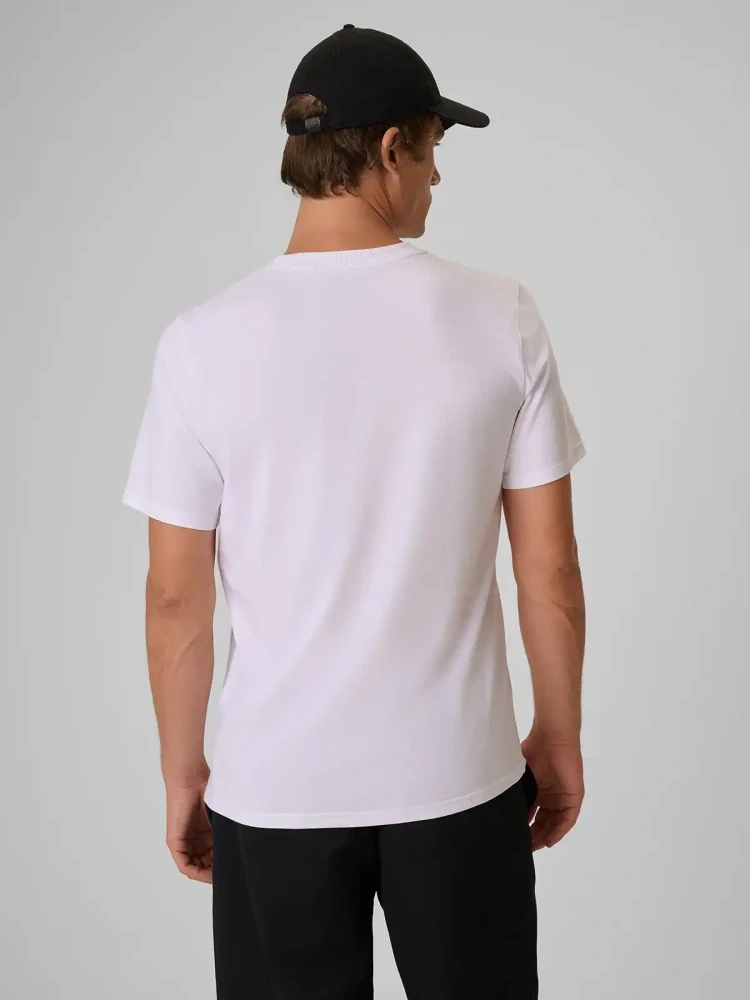 4F pánské tričko 4FWAW26TTSHM3565 White