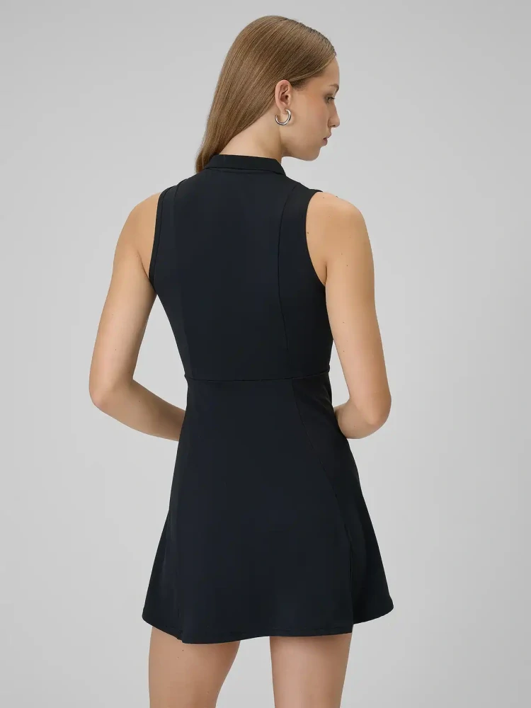 4F Dámské sportovní šaty 4FWSS26TDREF183 Black