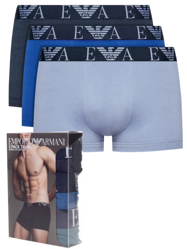 Emporio Armani 111357 2F715 16536 Boxer 3 Pack blue