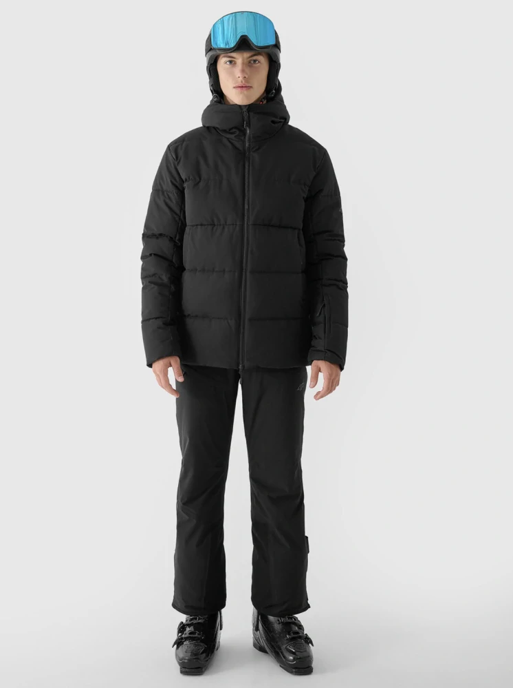 4F Pánská lyžařská bunda M 580 s membránou 5000 Black