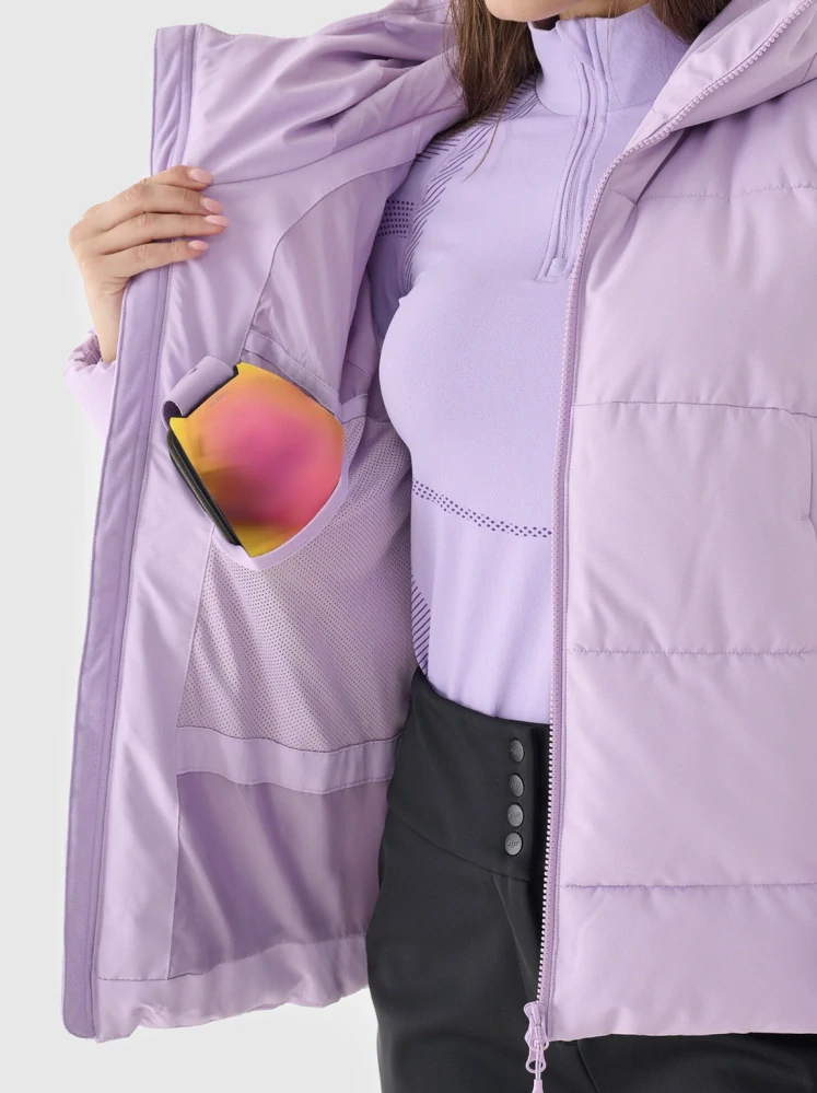 4F Dámská péřová bunda F 573 s membránou 5000 Purple