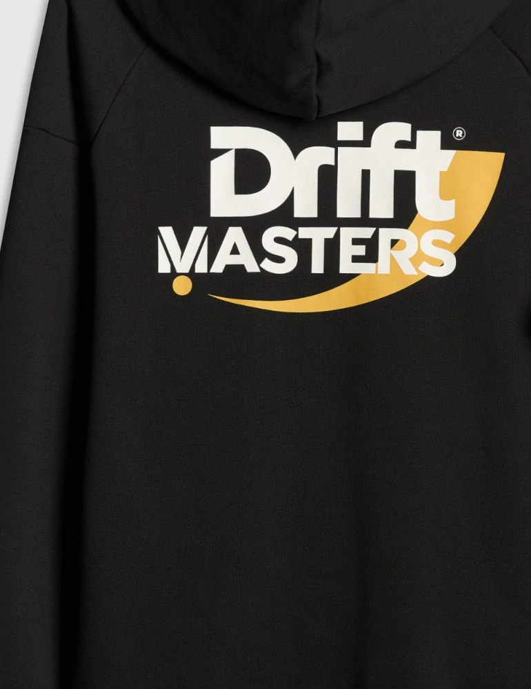 4F x Drift Masters Unisex Mikina regular s kapucí 4FSSS26TSWSU2847 Black